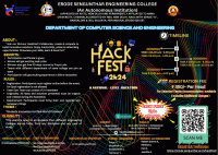 HackFest 2k24 Hackathon Poster